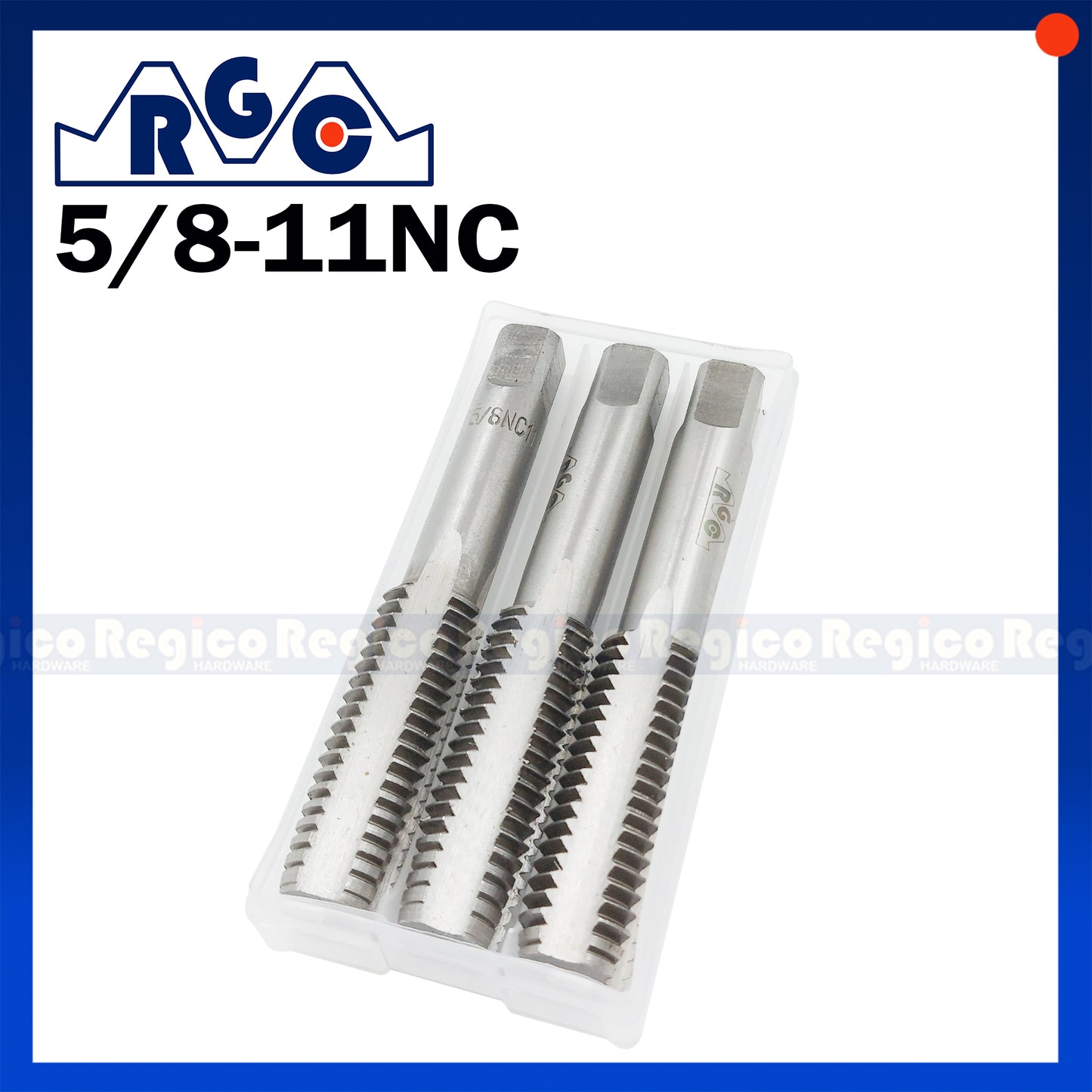 RGC Imperial Carbon Steel Threaded Hand Tap Tapping Tool