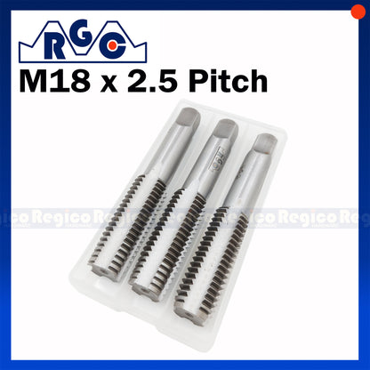 RGC Metric Carbon Steel Threaded Hand Tap Tapping Tool