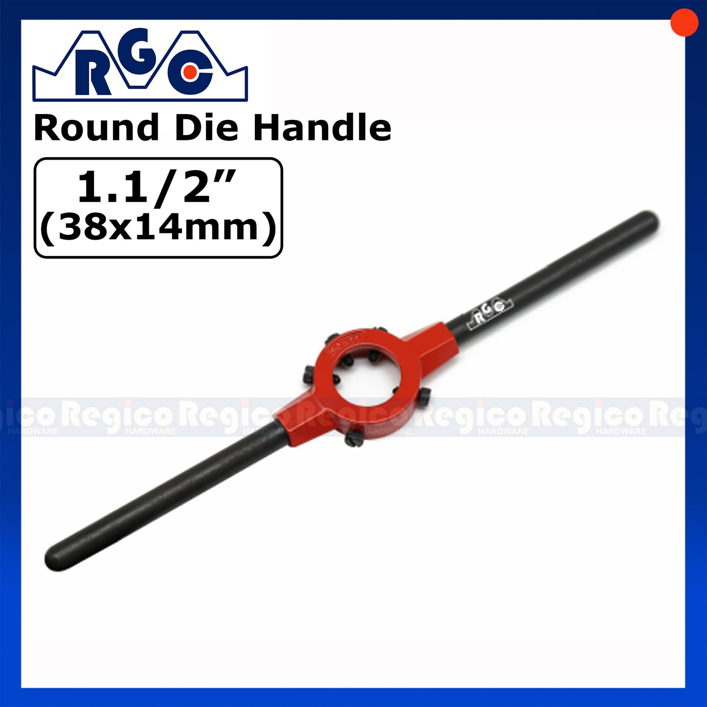 RGC 1.1/2” ( 38mm ) Round Die Handle