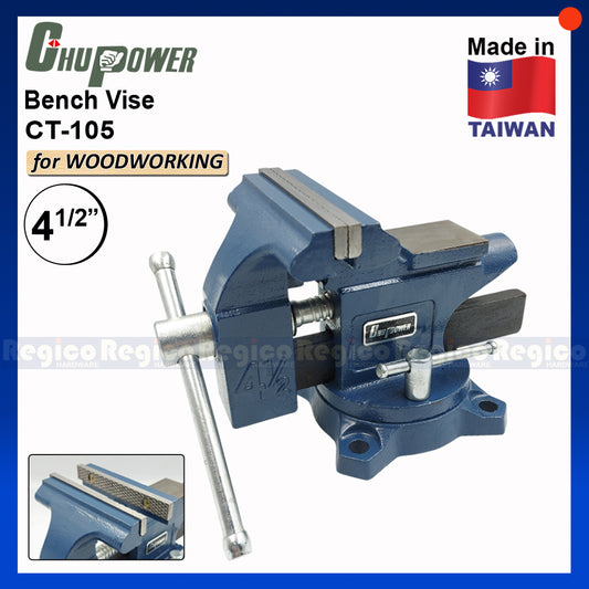 ChuPower 4 1/2" Bench Vise CT-105