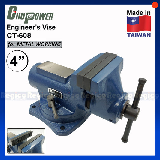 ChuPower Engineer Machinist Vise 4" CT-608