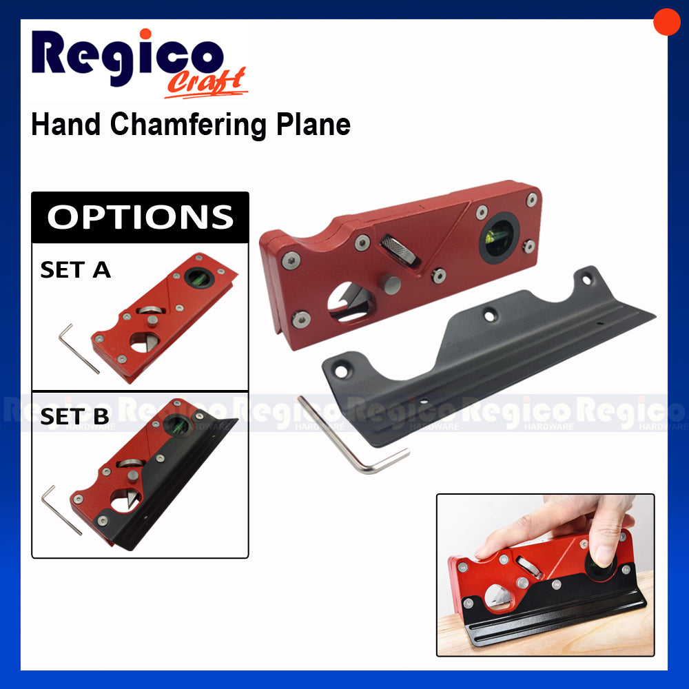 Regicocraft Hand Chamfering Plane #42902 #42901 Edge Banding Trimmer
