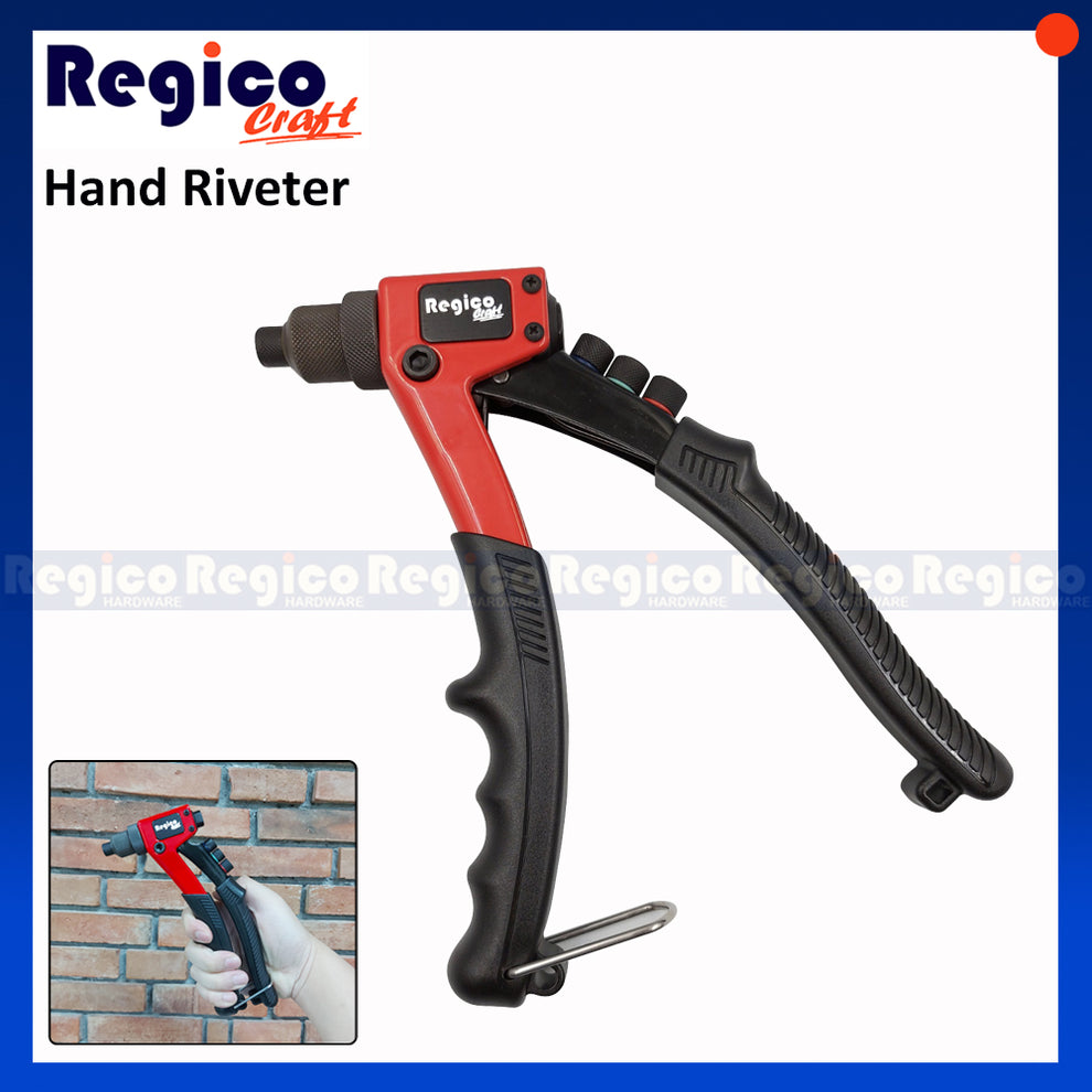 Regicocraft Hand Nut Riveter Pop Rivet Gun #958 – PJRegico Hardware