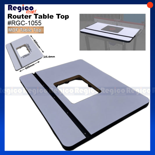 Regicocraft MDF Router Table Top #RGC-1055 Router Table Set