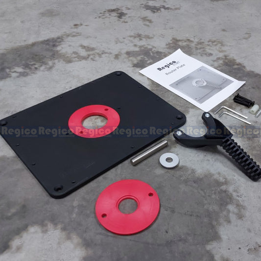 Regicocraft Aluminum Router Plate #RGC-1056 Router Table Set