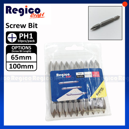 Regicocraft PH1 65mm 100mm 10pcs Philips Plus Screw Screwdriver Bit #SB165 #SB1100
