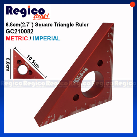 Regicocraft Square Triangle Ruler #10082