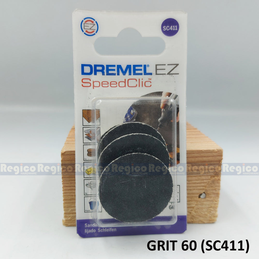 Dremel SpeedClic Sanding Disc Grit 240 60 SC411 SC413 Dremel Accessories