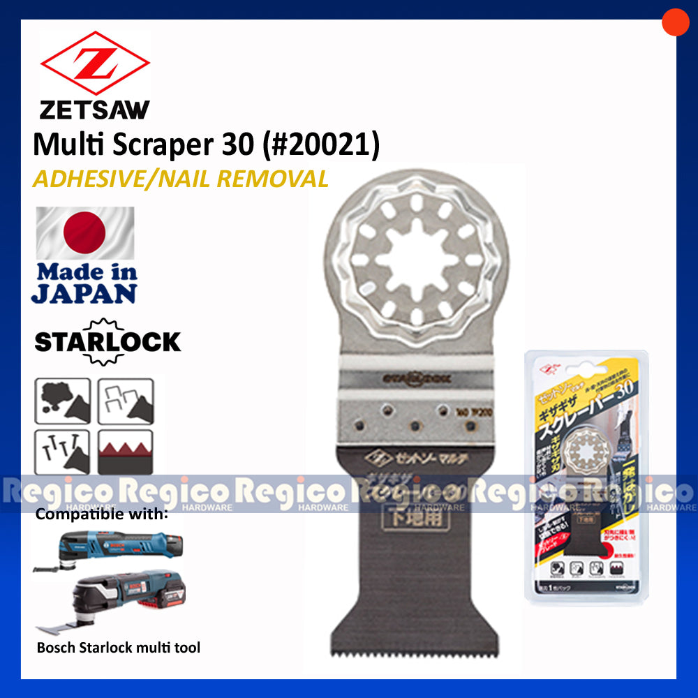 Zetsaw Starlock Oscillating Tool Multitool blade