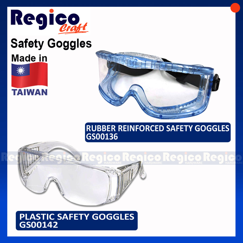 Regicocraft Taiwan made Safety Goggles Spectacles #00136 #00142