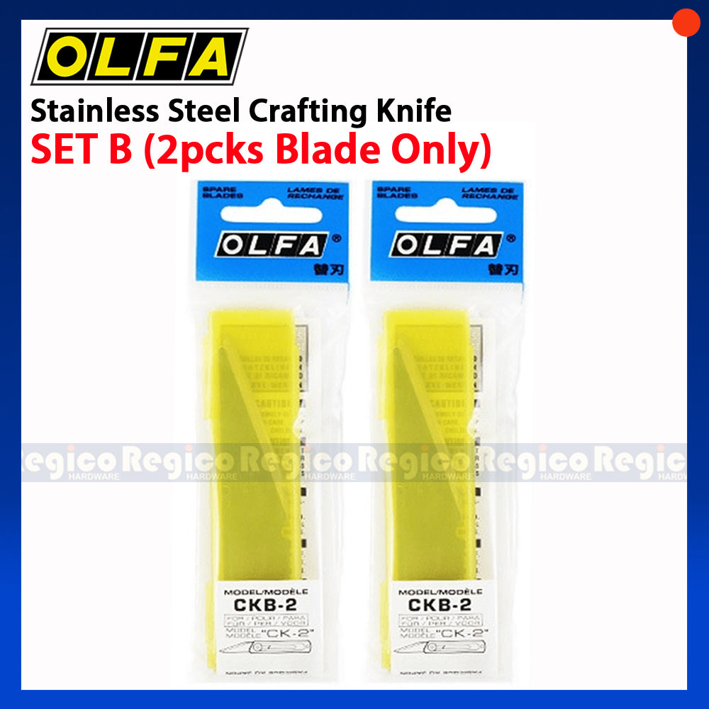 Olfa Stainless Steel Crafting Knife Ck-2/20 CKB-2