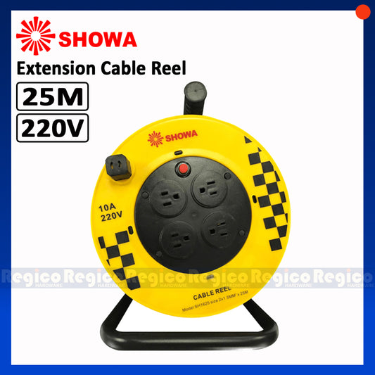 Showa 25 meters Extension Cable Reel (2200 Watts) SH1625