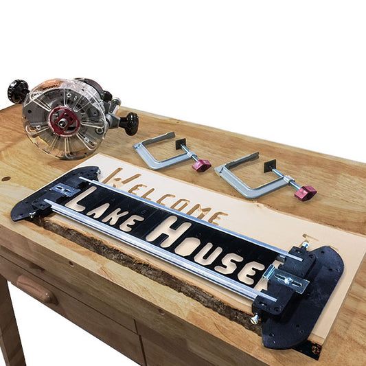 Milescraft SignPro Sign Making Router Jig 1212
