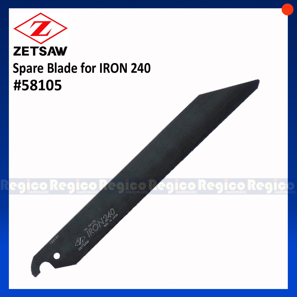 Zetsaw Iron 240 Hand saw for Metal Hacksaw