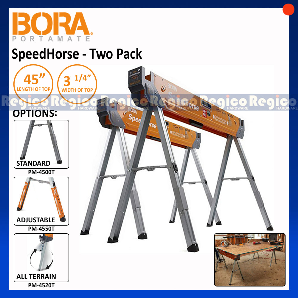 Bora Speedhorse Sawhorse 2pcs/Pack PM4500T PM4550T PM4520T
