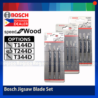 BOSCH Jigsaw Blade Set Speed for Wood Bosch Accessories