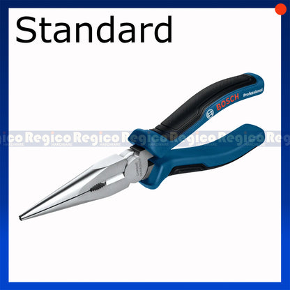 Bosch 200mm VDE & Standard Straight Long Nose Pliers 1600A02NE3 1600A02NE3 Bosch Hand Tools