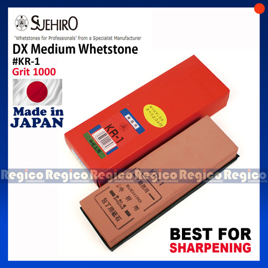 Suehiro Grit 1000 DX Medium Japanese Whetstone Sharpening Stone (KR-1)