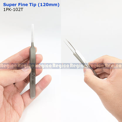 Pro'sKit Precision Tweezers | Fine Tip Straight Curved Tweezers | Electronics SMD Jewelry Tweezers | 1PK-102T 104T 105T