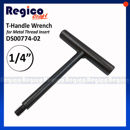 Regicocraft Metal Thread Inserts & T-Handle Wrench