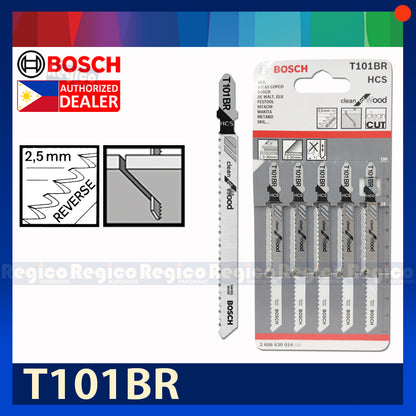 BOSCH Jigsaw Blade Set Clean for Wood 5pcs/set Bosch Accessories