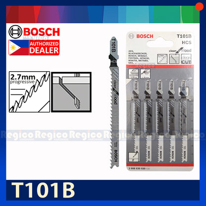 BOSCH Jigsaw Blade Set Clean for Wood 5pcs/set Bosch Accessories