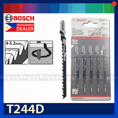 BOSCH Jigsaw Blade Set Speed for Wood Bosch Accessories