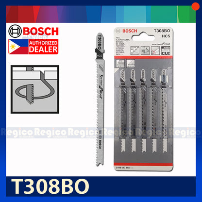 BOSCH Jigsaw Blade Set Extra Clean for Wood 5pcs/set Bosch Accessories