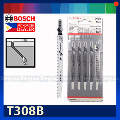 BOSCH Jigsaw Blade Set Extra Clean for Wood 5pcs/set Bosch Accessories