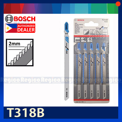 BOSCH Jigsaw Blade Set Basic for Metal 5pcs/set Bosch Accessories