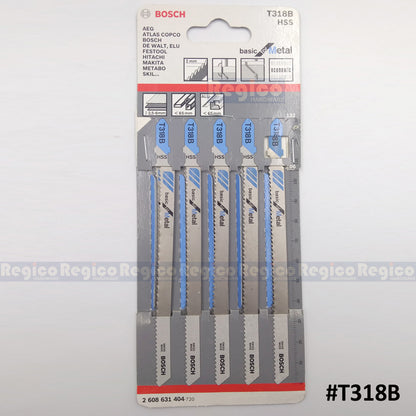 BOSCH Jigsaw Blade Set Basic for Metal 5pcs/set Bosch Accessories