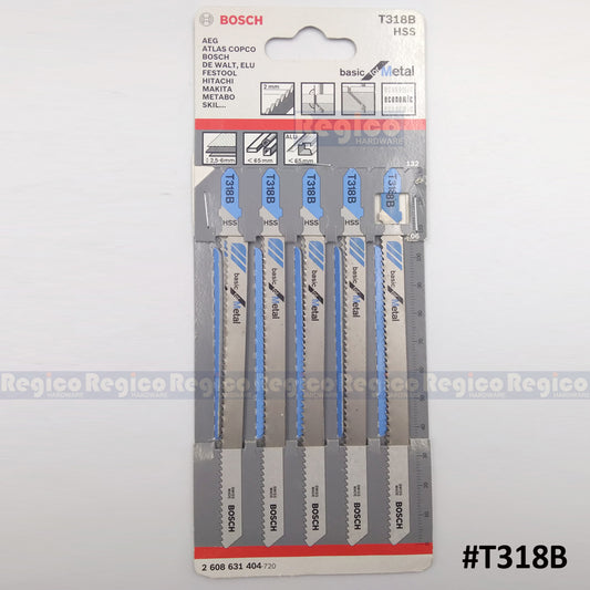 BOSCH Jigsaw Blade Set Basic for Metal 5pcs/set Bosch Accessories