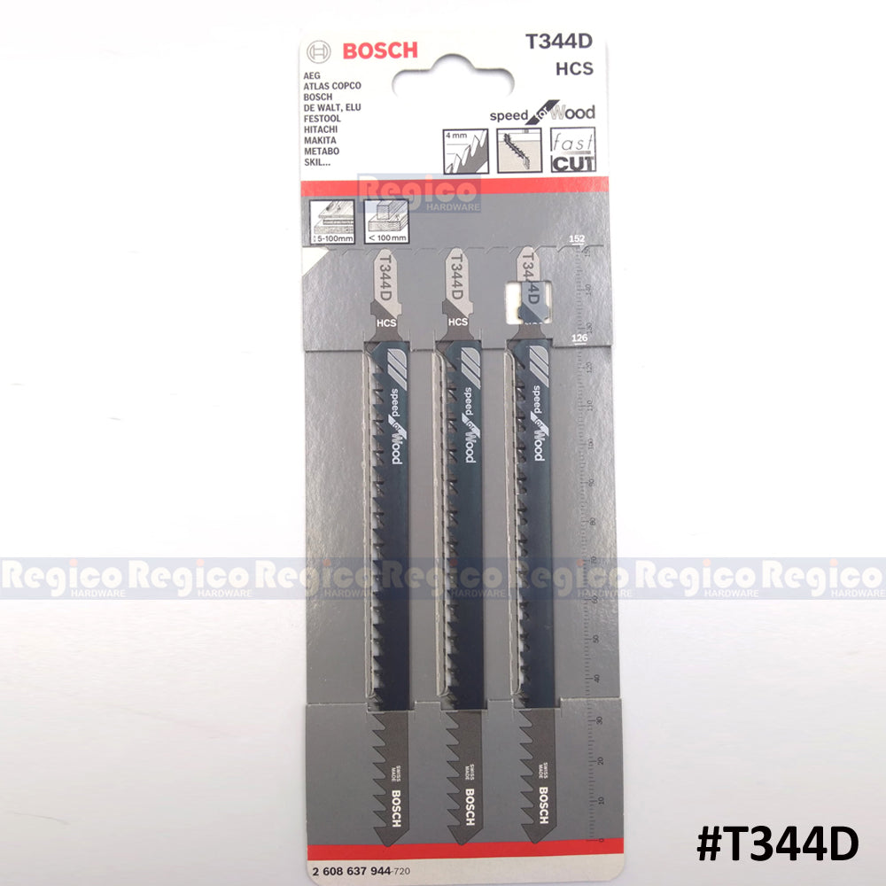 BOSCH Jigsaw Blade Set Speed for Wood Bosch Accessories