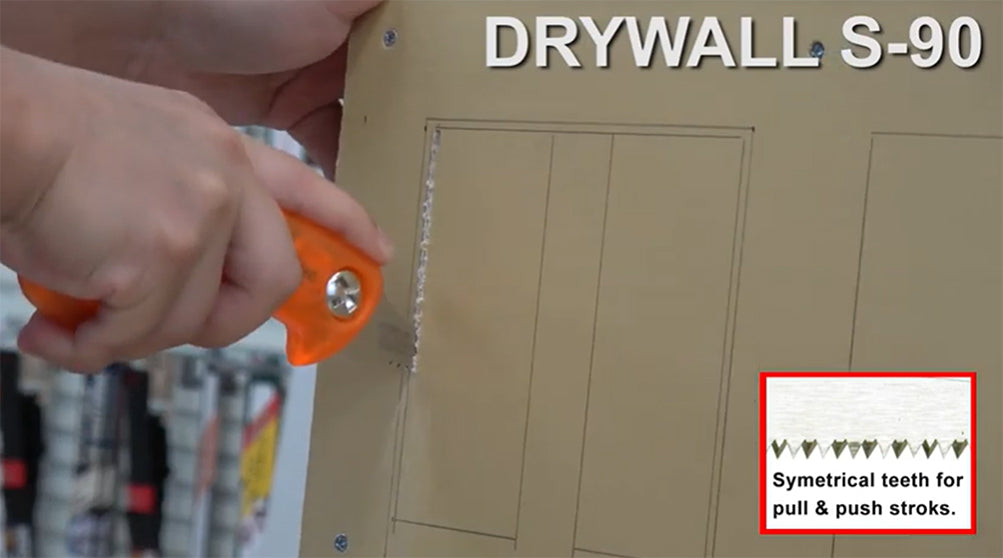ZETSAW Japanese Hand Saw Drywall Saw S-90