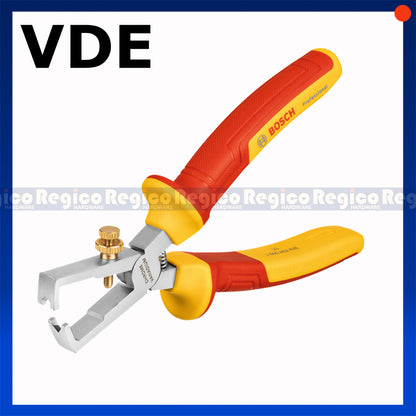 BOSCH Wire Stripper 160mm | Wire & Cable Stripping Tool | Standard / VDE 1000V Bosch Hand Tools 1600A01V03 1600A02NE7