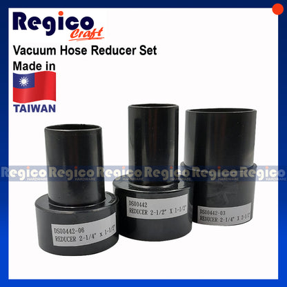 Regicocraft Dust Cyclone Vacuum Hose Reducer Adapter Set