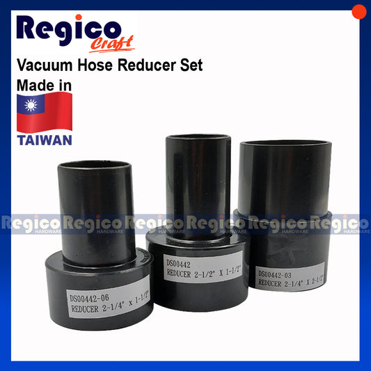 Regicocraft Dust Cyclone Vacuum Hose Reducer Adapter Set