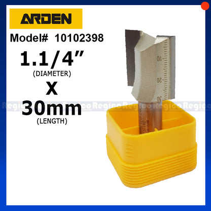 ARDEN 2 Flute 1/2 Shank Imperial Straight Router Bit #0102