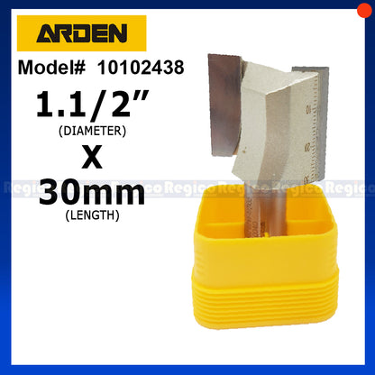 ARDEN 2 Flute 1/2 Shank Imperial Straight Router Bit #0102