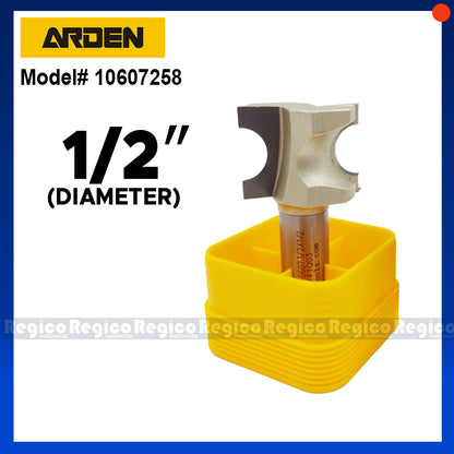 Arden #0607 1/2 Shank Bead Bull Nose Bullnose Router Bit