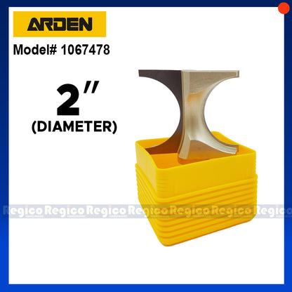 Arden #0607 1/2 Shank Bead Bull Nose Bullnose Router Bit