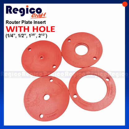 Regicocraft Router Plate Insert Ring Set #1043 #1057
