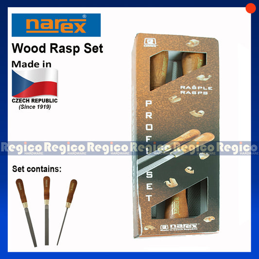 Narex Wood Rasp Set (#8542)