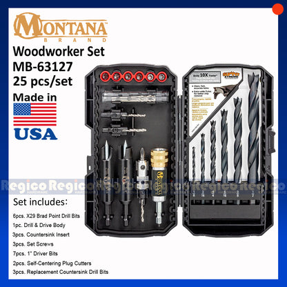 Montana MB-63127 SXT Deluxe Woodworker Set