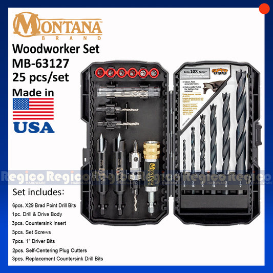 Montana MB-63127 SXT Deluxe Woodworker Set
