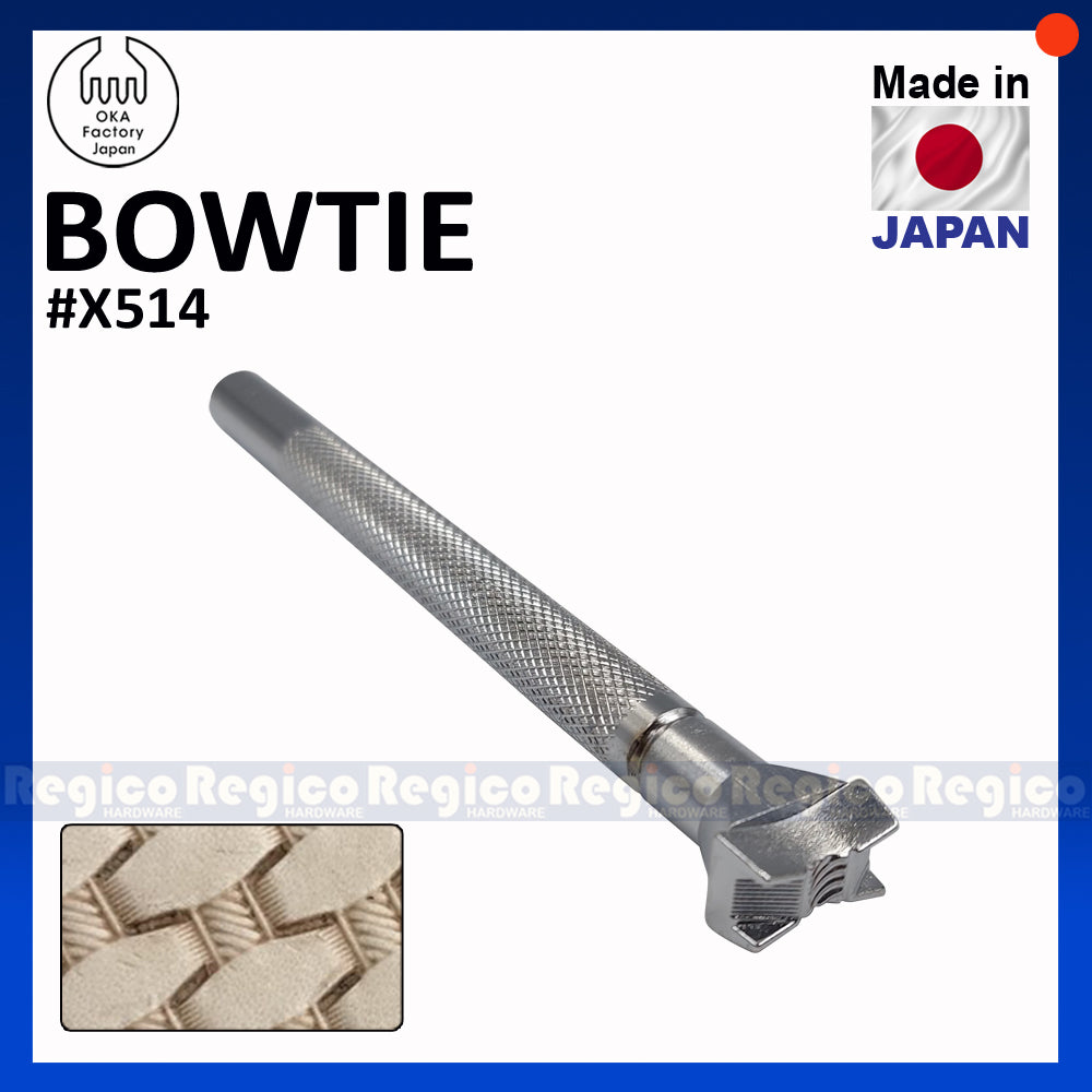 Oka Braided Basketweave Leather Engraving and Embossing Stamping Tool Leather Craft