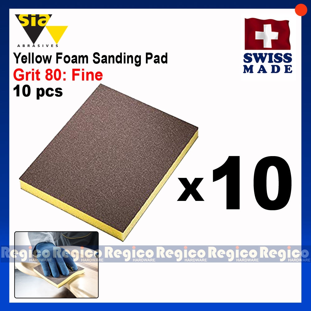 SIA Foam Sandpaper Sanding Block and Pad (7991,7983)