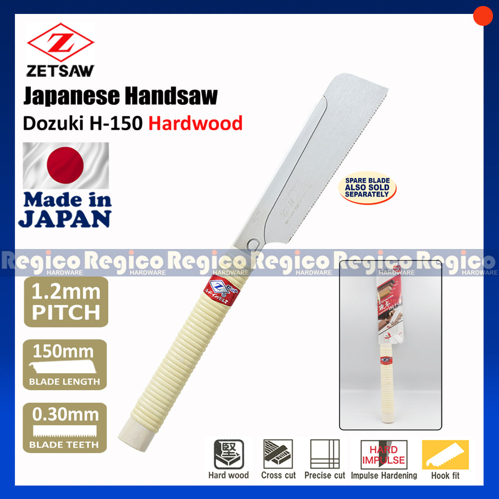 Zetsaw 150mm Dozuki Japanese Hand Saw H-150