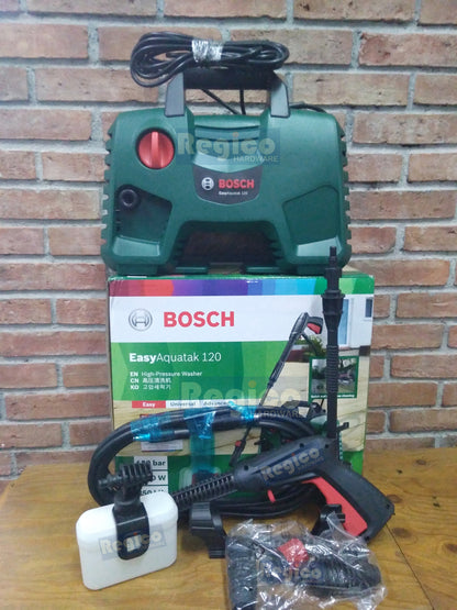 BOSCH AQT 120 120 Bar Easy Aquatak High Pressure Washer Bosch Lawn Garden