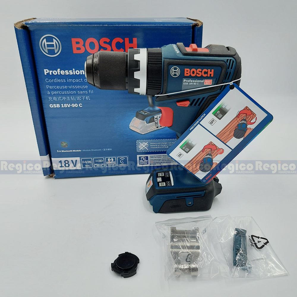 GSB 18v-90 C 13mm Cordless Brushless Impact Hammer Hand Drill UNIT ONLY Bosch Cordless